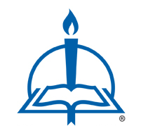 CPH Logo: open Bible with a torch